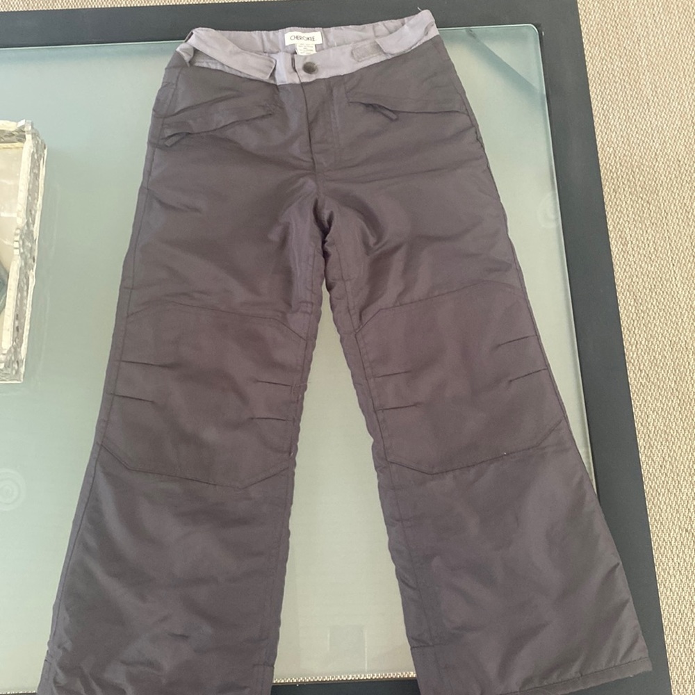 kids cherokee snow pants size 7/8